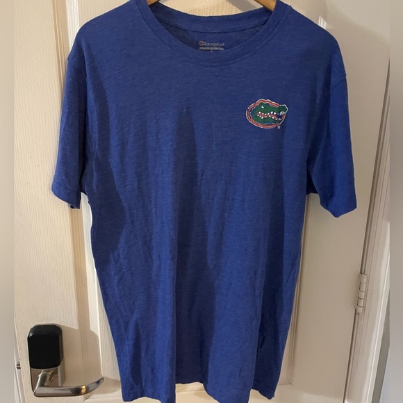 Champion Blue Men's Short Sleeve UF Gators Tee - Picture 1 of 3
